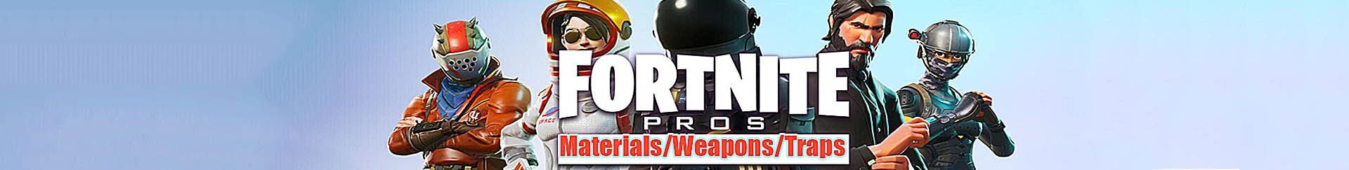 fortnite items - fortnite materials