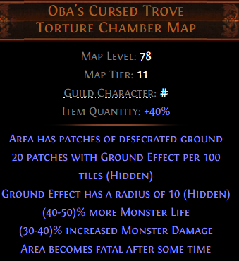 Poe Oba S Cursed Trove Oba's Cursed Trove