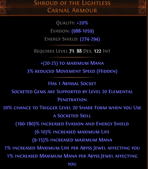 Abyssal socket poe что это