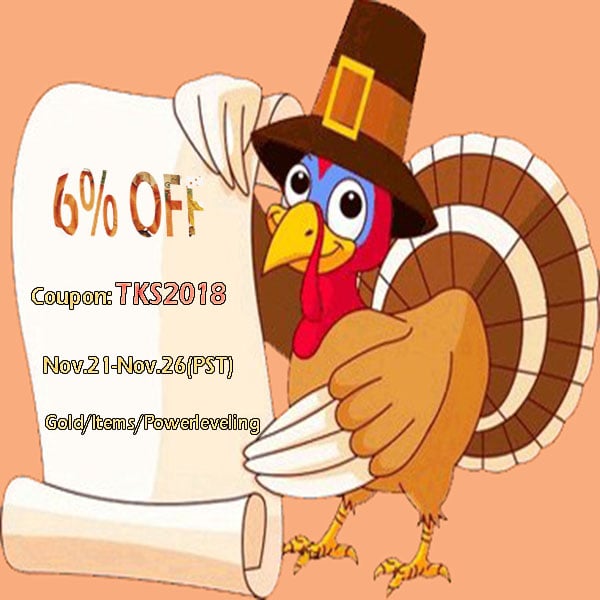 Mmogah Thanksgiving Day Sales 2018: 6% Coupon For All Games