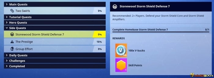 side quests are entirely another set of quests that you can complete to earn v bucks not all side quests get you v bucks but some side quests grant - is there a way to earn v bucks in fortnite