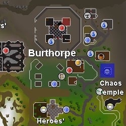 Burthorpe Map - RuneScape Guide - RuneHQ