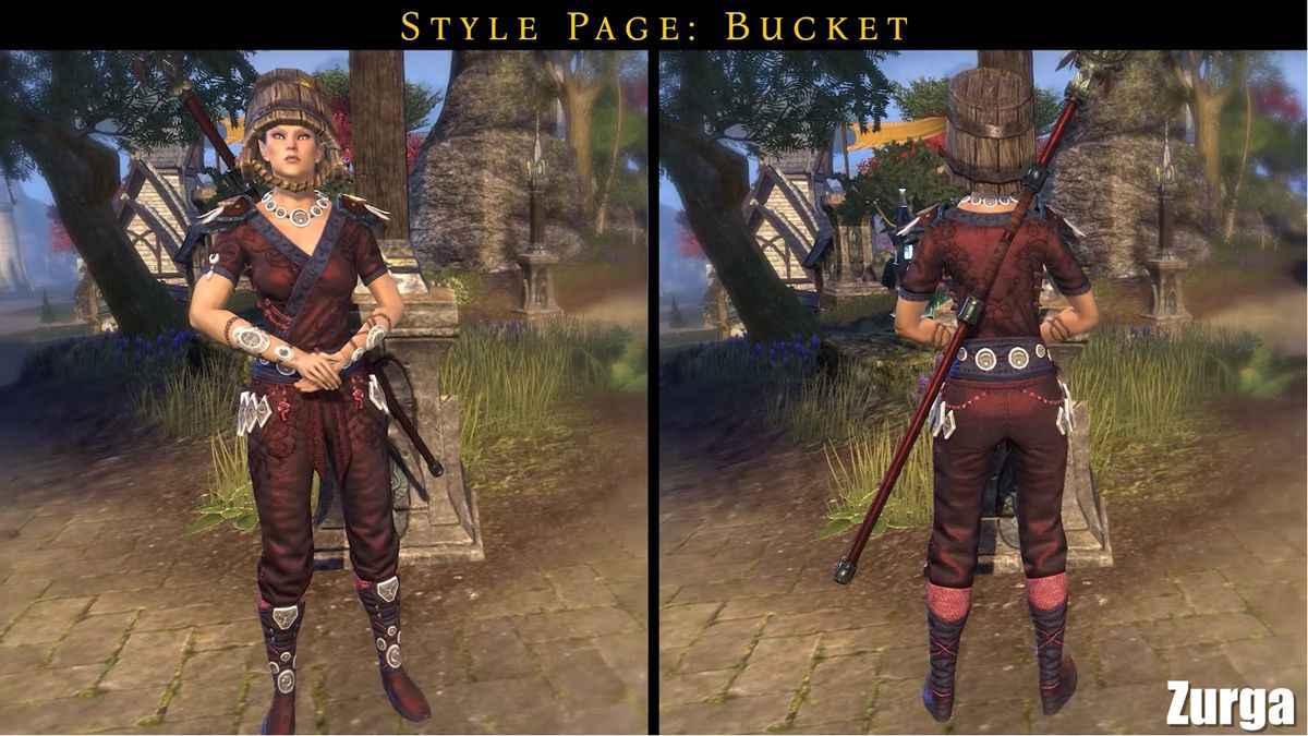 The Bucket Style page changes your Helmet appearance