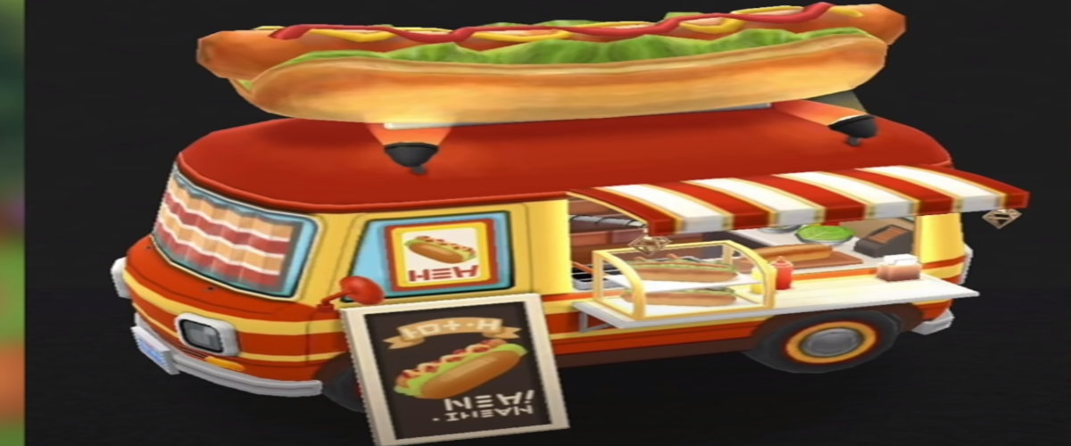 Animal Crossing Hot Dog Truck