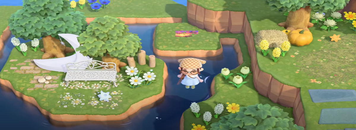 Animal Crossing Move Around in The Water