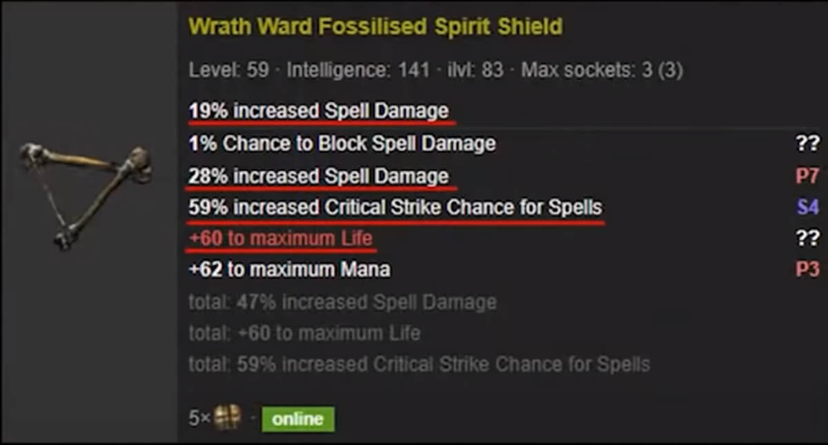 Critical Arc Build Elementalist Witch shield 1