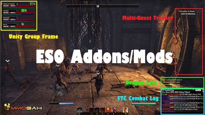 Azurah - Interface Enhanced : Unit Mods : Elder Scrolls Online AddOns