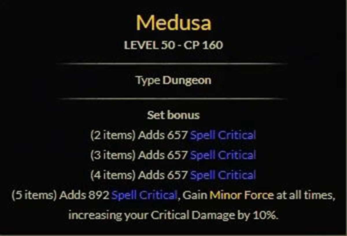 HOW TO GET MEDUSA PIC101 Medusa set bonus