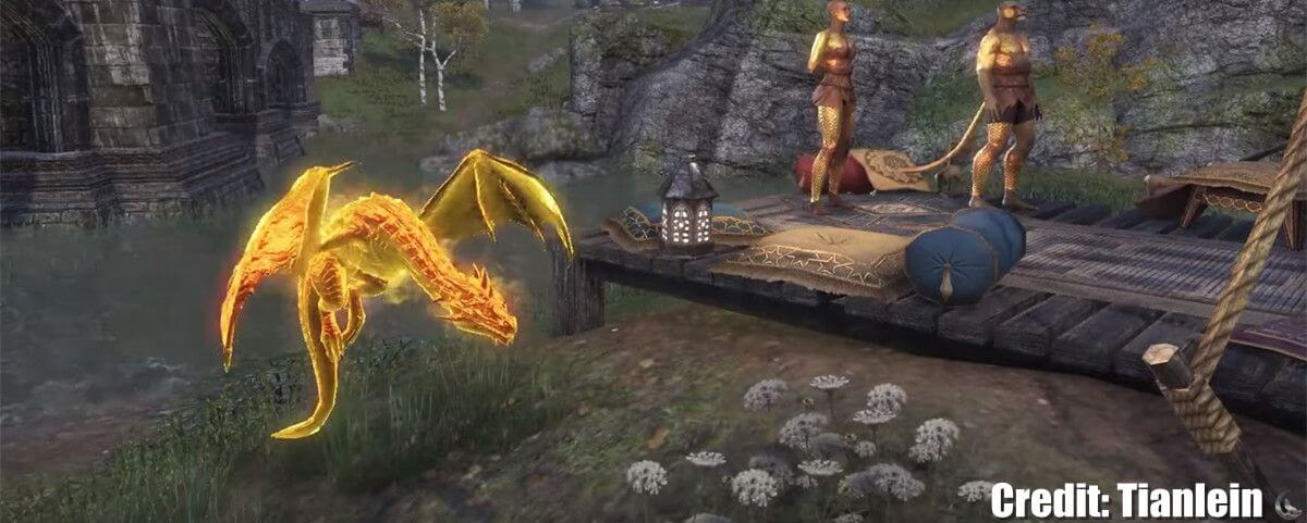 How to Get Soulfire Dragon Illusion Pet in ESO p2 Soulfire Dragon Illusion Pet 