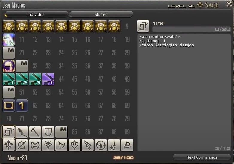 Fantastic Way to Change Jobs and Hide Hotbars in FINAL FANTASY XIV