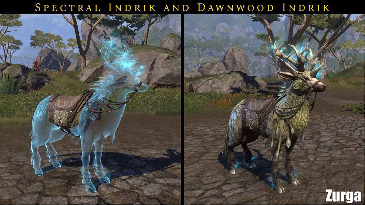 spectral indrik and dawnwood indrik