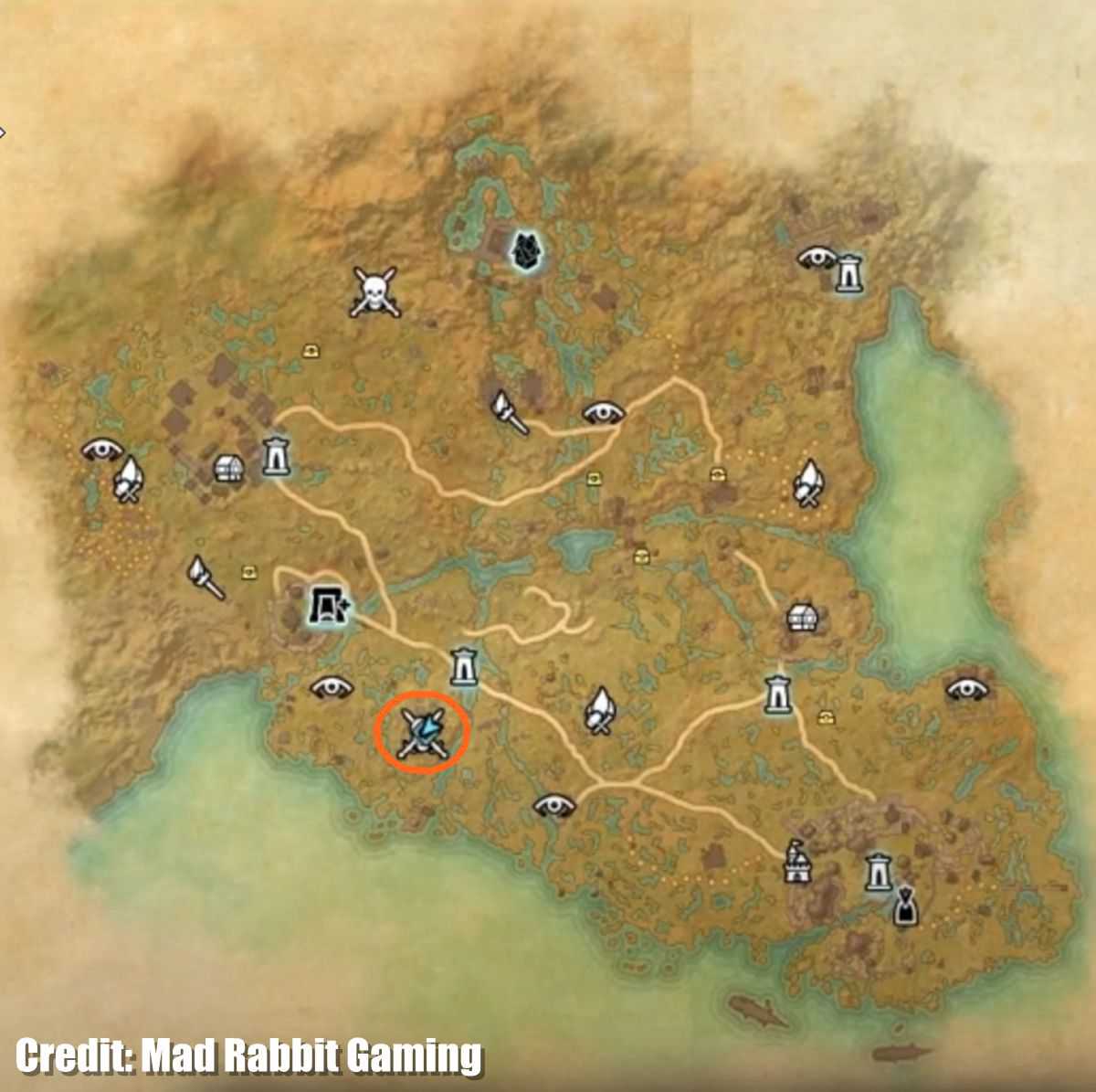 Where to Get Ring of the Wild Hunt in ESO p5 Charm of the Shapeless Location