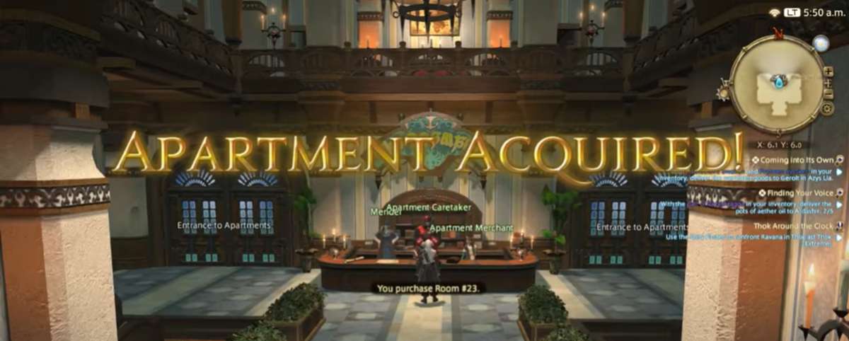 FFXIV Apartment