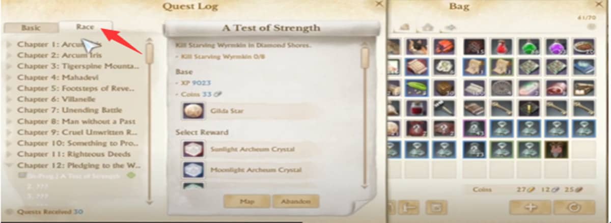 Archeage Unchained Race Quest Line