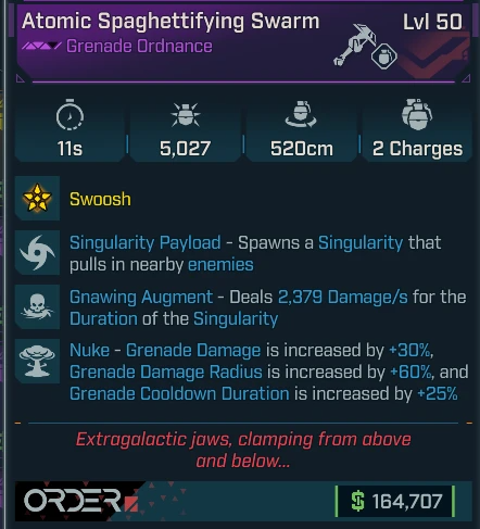 Atomic Spaghettifying Swarm - Borderlands 4 Items