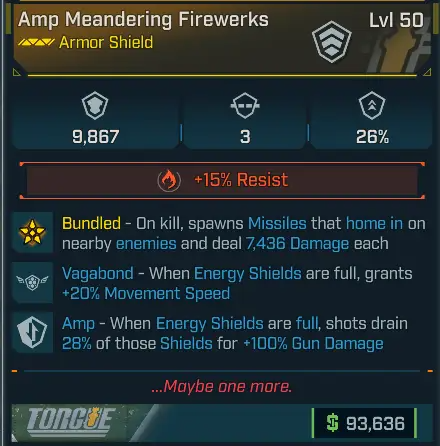 Amp Meandering Firewerks - Borderlands 4 Items