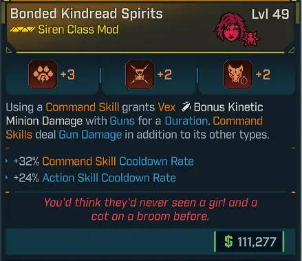 Bonded Kindread Spirits - Borderlands 4 Items