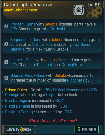 Catastrophic Reactive - Borderlands 4 Items
