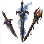 Abyssal Trident - Dark and Darker Items