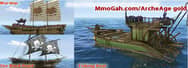 Different Ships in ArcheAge of Your Interest