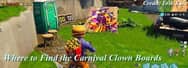 Where to Find the Carnival Clown Boards in Fortnite: Battle Royale