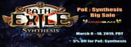 Path of Exile：Synthesis Big Sale - Large 5% Coupon at MmoGah
