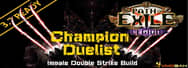 Path of Exile Legion 3.7: Impale Double Strike Build-Champion Duelist