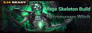 PoE Builds 3.14: Mage Skeleton Build - Necromancer Witch