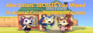 Able Sisters' SECRETS You Missed in Animal Crossing New Horizons