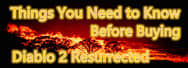 Things You Need to Know Before Buying Diablo 2 Resurrected