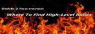 Diablo 2 Resurrected: Where To Find High-Level Runes