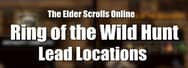 Where to Get Ring of the Wild Hunt in ESO