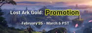 MmoGah's Promotion for Lost Ark Gold Starts February 25
