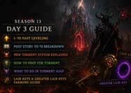 Diablo 4 Season 13 Day 3 Guide: Fastest 1-70 Leveling, Torment Unlock, Lair Keys & What to Do Next
