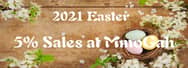 2021 Easter 5% Sales at MmoGah