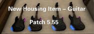 New Housing Item - Guitar in Patch 5.55