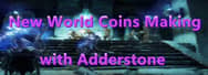 New World Coins Making with Adderstone