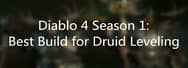 Diablo 4 Season 1: Best Build for Druid Leveling