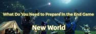 New World: What Do You Need to Prepare In the End Game