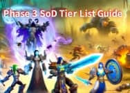 Phase 3 SoD Tier List Guide: DPS, Tank, and Healer Rankings
