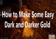 How to Make Some Easy Dark and Darker Gold