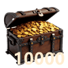 Gold Coin Chest (10000 Gold) - All Items