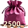 Spectral Coinbag (2500 Gold) - All Items