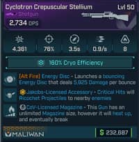 Cyclotron Crepuscular Stellium - Borderlands 4 Items