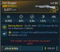 Hot Slugger - Borderlands 4 Items