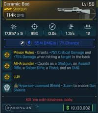 Ceramic Bod - Borderlands 4 Items