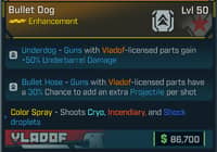 Bullet Dog - Borderlands 4 Items