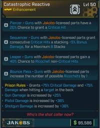 Catastrophic Reactive - Borderlands 4 Items