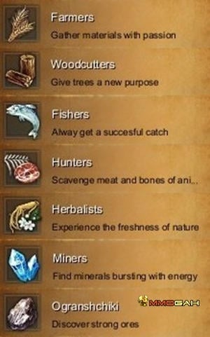 bns gathering guilds