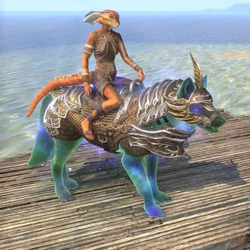 Auroran Polychrome Wolf